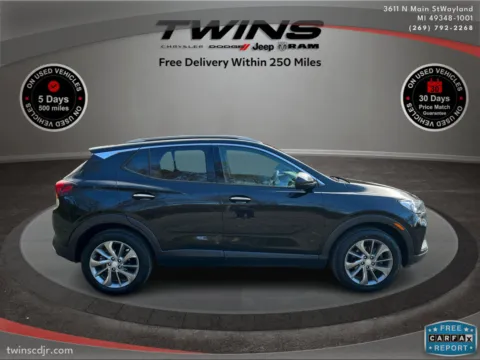 Photos of 2021 Buick Encore GX Essence for sale in Wayland, MI at Twins Chrysler Dodge Jeep Ram