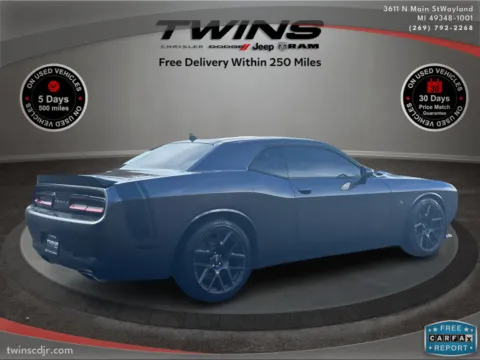 Another view of 2017 Dodge Challenger 392 Hemi Scat Pack Shaker for sale in Wayland, MI at Twins Chrysler Dodge Jeep Ram