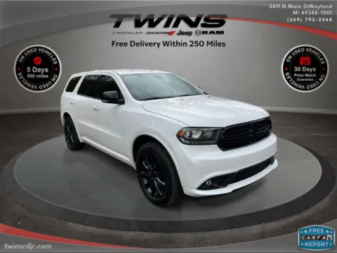 White 2017 Dodge Durango GT for sale in Wayland, MI