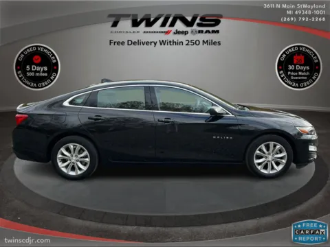 Photos of 2023 Chevrolet Malibu LT for sale in Wayland, MI at Twins Chrysler Dodge Jeep Ram