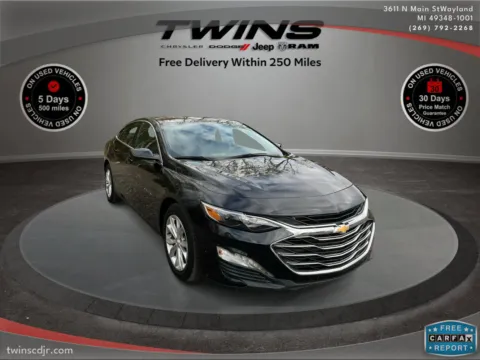 Black 2023 Chevrolet Malibu LT for sale in Wayland, MI
