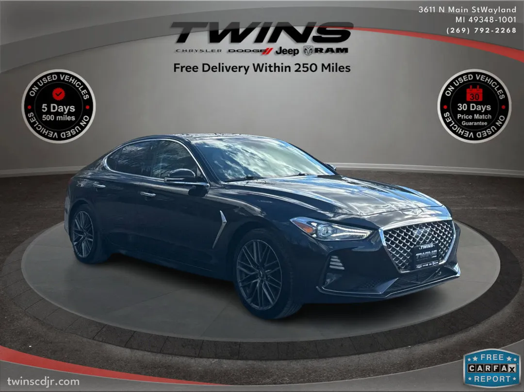 Black 2019 Genesis G70 2.0T Advanced for sale in Wayland, MI