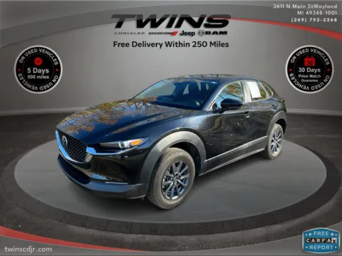 Black 2024 Mazda CX-30 2.5 S for sale in Wayland, MI