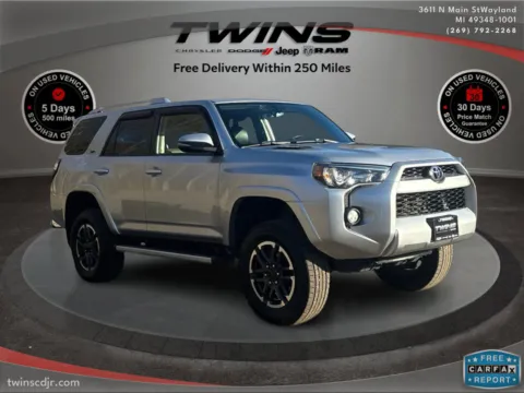 Red 2018 Toyota 4Runner SR5 for sale in Wayland, MI