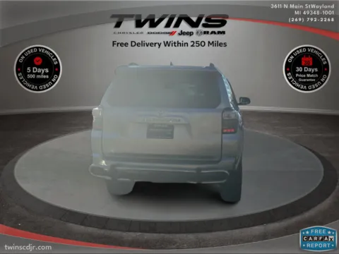 More photos of 2018 Toyota 4Runner SR5 at Twins Chrysler Dodge Jeep Ram, MI