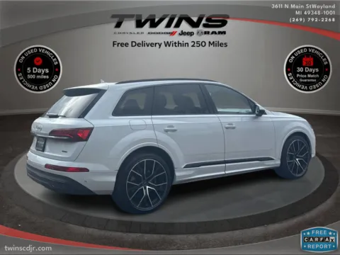 Another view of 2022 Audi Q7 Prestige for sale in Wayland, MI at Twins Chrysler Dodge Jeep Ram