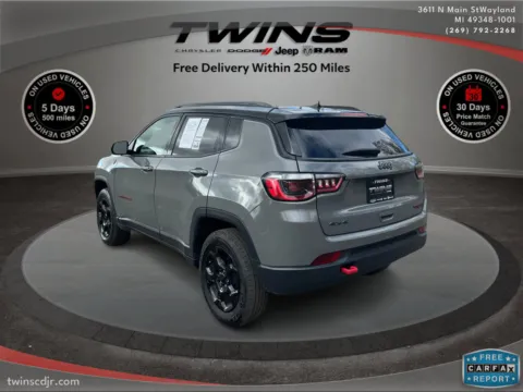 More photos of 2023 Jeep Compass Trailhawk at Twins Chrysler Dodge Jeep Ram, MI