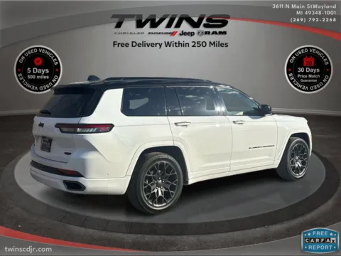 Another view of 2025 Jeep Grand Cherokee L Summit for sale in Wayland, MI at Twins Chrysler Dodge Jeep Ram