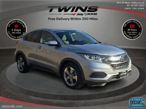 Silver 2019 Honda HR-V LX for sale in Wayland, MI