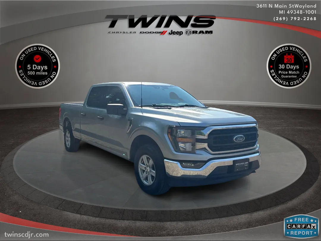 Silver 2023 Ford F-150 XLT for sale in Wayland, MI