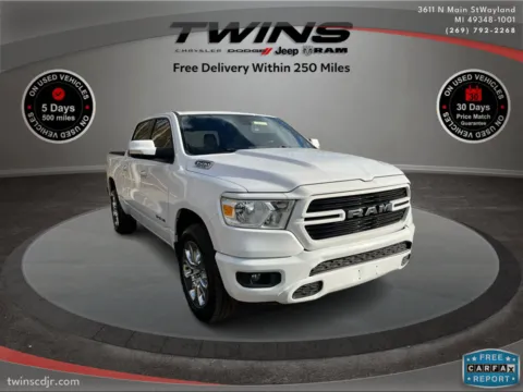 White 2020 Ram 1500 Big Horn for sale in Wayland, MI
