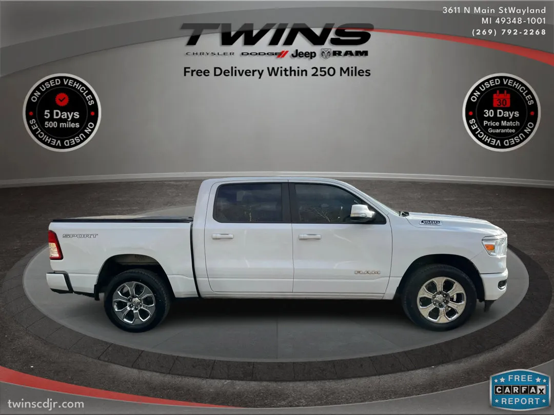 White 2020 Ram 1500 Big Horn for sale in Wayland, MI