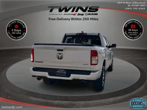 Another view of 2020 Ram 1500 Big Horn for sale in Wayland, MI at Twins Chrysler Dodge Jeep Ram