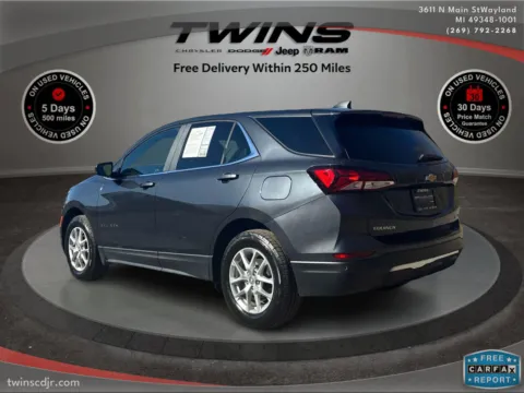 Photos of 2023 Chevrolet Equinox LT for sale in Wayland, MI at Twins Chrysler Dodge Jeep Ram