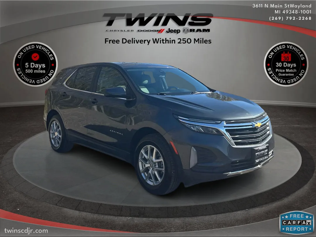 Gray 2023 Chevrolet Equinox LT for sale in Wayland, MI