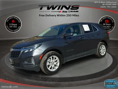 Gray 2023 Chevrolet Equinox LT for sale in Wayland, MI