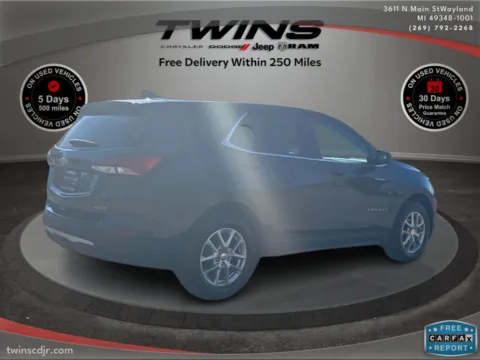 Another view of 2023 Chevrolet Equinox LT for sale in Wayland, MI at Twins Chrysler Dodge Jeep Ram