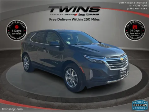 Gray 2023 Chevrolet Equinox LT for sale in Wayland, MI