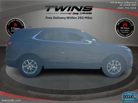 Photos of 2023 Chevrolet Equinox LT for sale in Wayland, MI at Twins Chrysler Dodge Jeep Ram