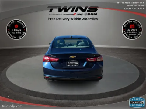 More photos of 2021 Chevrolet Malibu LT at Twins Chrysler Dodge Jeep Ram, MI
