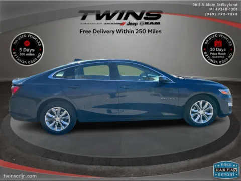 Photos of 2021 Chevrolet Malibu LT for sale in Wayland, MI at Twins Chrysler Dodge Jeep Ram