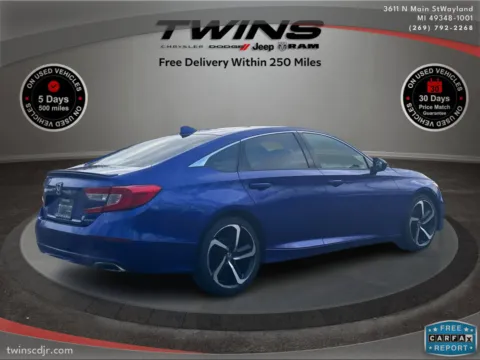 Another view of 2020 Honda Accord Sedan Sport for sale in Wayland, MI at Twins Chrysler Dodge Jeep Ram