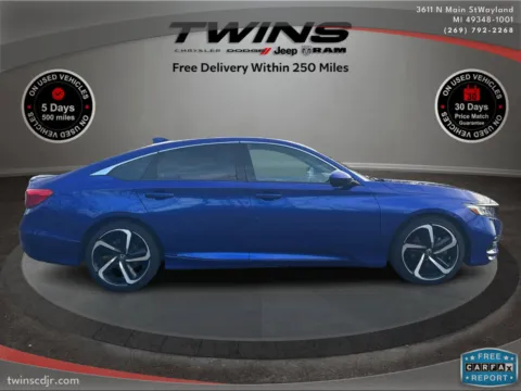 Photos of 2020 Honda Accord Sedan Sport for sale in Wayland, MI at Twins Chrysler Dodge Jeep Ram