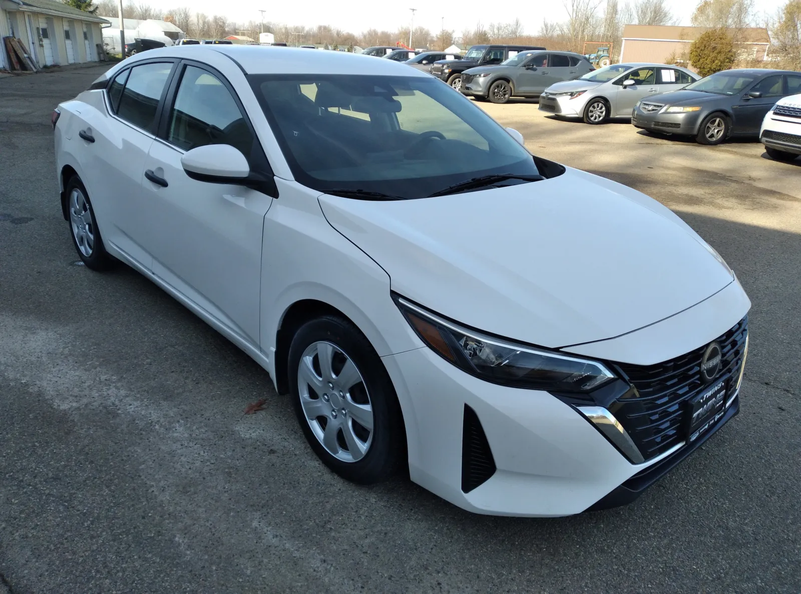 White 2024 Nissan Sentra S for sale in Wayland, MI