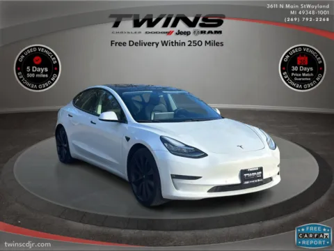 White 2020 Tesla Model 3 Performance for sale in Wayland, MI