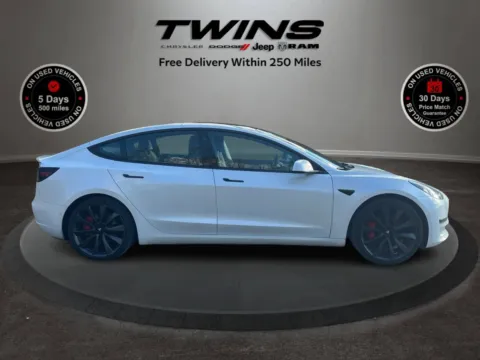 Photos of 2020 Tesla Model 3 Performance for sale in Wayland, MI at Twins Chrysler Dodge Jeep Ram