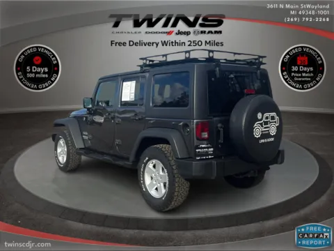 More photos of 2017 Jeep Wrangler Unlimited Sport at Twins Chrysler Dodge Jeep Ram, MI