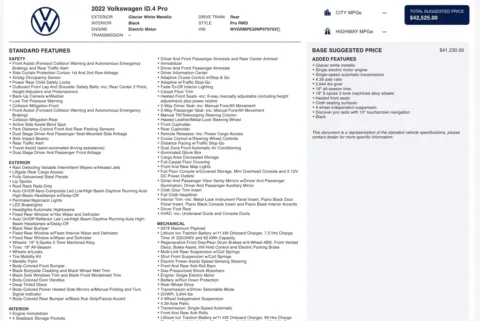 More photos of 2022 Volkswagen ID.4 Pro at Twins Chrysler Dodge Jeep Ram, MI