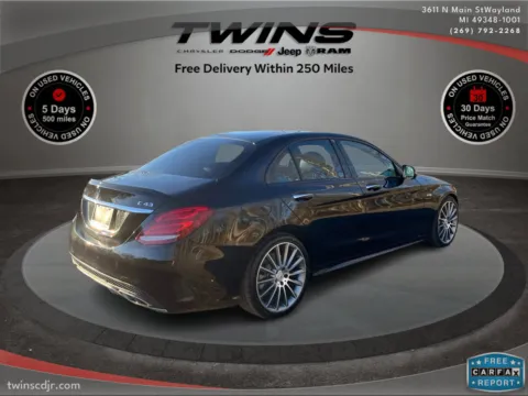 Another view of 2018 Mercedes-Benz C-Class AMG C 43 for sale in Wayland, MI at Twins Chrysler Dodge Jeep Ram
