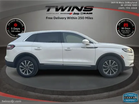 Photos of 2022 Lincoln Nautilus Standard for sale in Wayland, MI at Twins Chrysler Dodge Jeep Ram