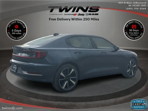 Another view of 2022 Polestar 2 Long Range Dual Motor for sale in Wayland, MI at Twins Chrysler Dodge Jeep Ram