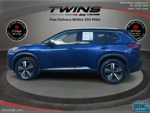 Another view of 2023 Nissan Rogue SL for sale in Wayland, MI at Twins Chrysler Dodge Jeep Ram