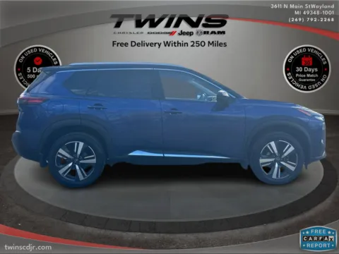 Photos of 2023 Nissan Rogue SL for sale in Wayland, MI at Twins Chrysler Dodge Jeep Ram
