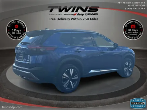 Another view of 2023 Nissan Rogue SL for sale in Wayland, MI at Twins Chrysler Dodge Jeep Ram