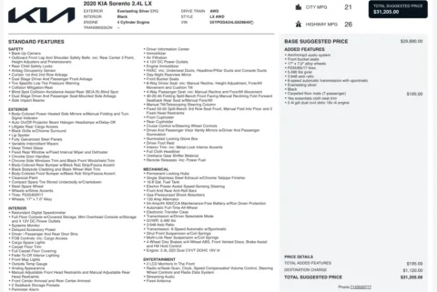 More photos of 2020 Kia Sorento LX at Twins Chrysler Dodge Jeep Ram, MI