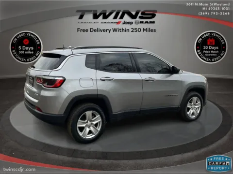 Another view of 2022 Jeep Compass Latitude for sale in Wayland, MI at Twins Chrysler Dodge Jeep Ram