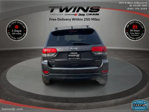 More photos of 2017 Jeep Grand Cherokee Limited at Twins Chrysler Dodge Jeep Ram, MI
