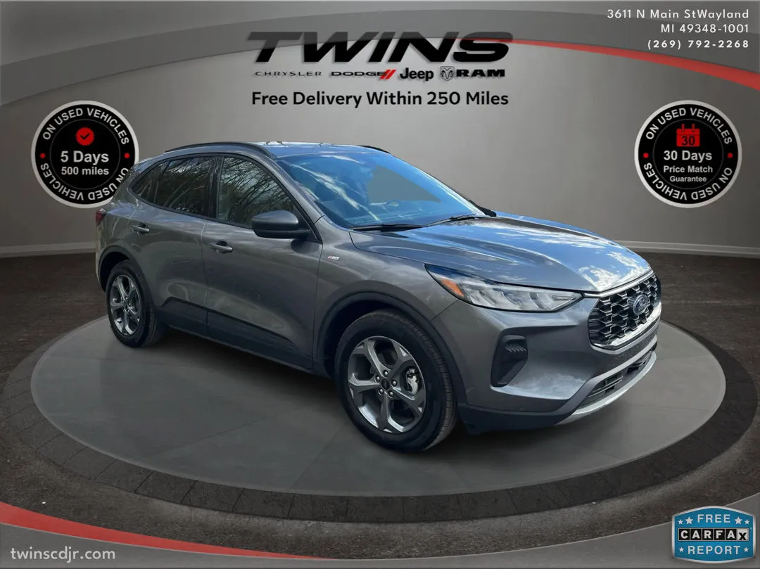 Gray 2025 Ford Escape ST-Line for sale in Wayland, MI