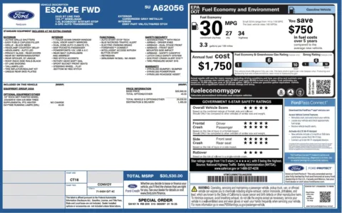 More photos of 2025 Ford Escape ST-Line at Twins Chrysler Dodge Jeep Ram, MI