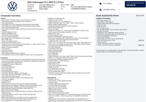 More photos of 2023 Volkswagen ID.4 Pro S Plus at Twins Chrysler Dodge Jeep Ram, MI