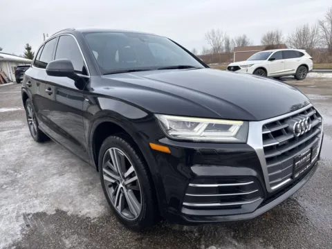 Black 2018 Audi Q5 Tech Premium Plus for sale in Wayland, MI