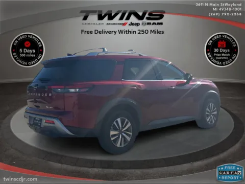Another view of 2023 Nissan Pathfinder SL for sale in Wayland, MI at Twins Chrysler Dodge Jeep Ram