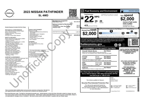 More photos of 2023 Nissan Pathfinder SL at Twins Chrysler Dodge Jeep Ram, MI