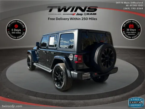 More photos of 2021 Jeep Wrangler 4xe Unlimited Sahara at Twins Chrysler Dodge Jeep Ram, MI