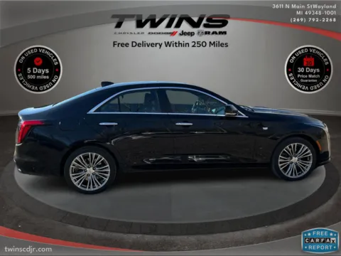Photos of 2020 Cadillac CT4 Premium Luxury for sale in Wayland, MI at Twins Chrysler Dodge Jeep Ram