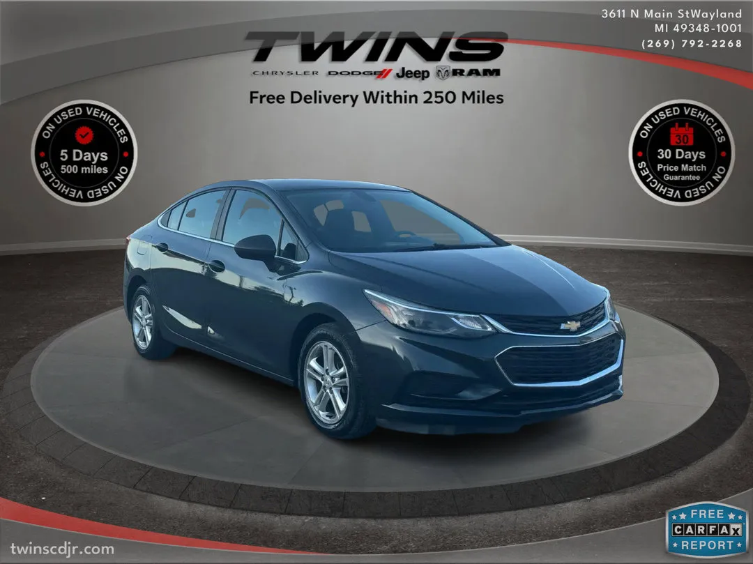 2018 Chevrolet Cruze LT for sale in Wayland, MI